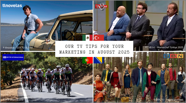 Our TV tips for your Marketing in August 2025
