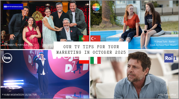Our TV tips for your Marketing in October 2025