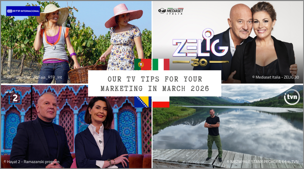 Our TV tips for your Marketing in March 2026