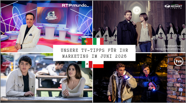 Internationale TV-Tipps für Juni 2026