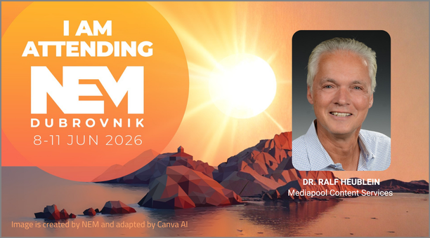 Dr. Ralf Heublein will attend NEM 2026