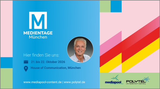Dr. Ralf Heublein wird auf den Medientagen München vor Ort sein