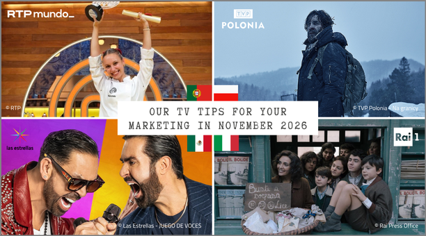 Our TV tips for your Marketing in November 2026